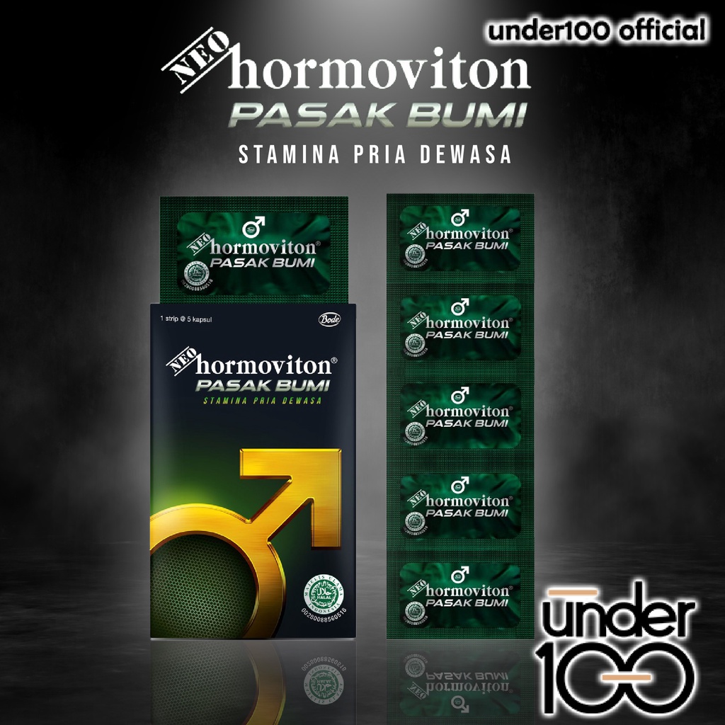 Jual Under Neo Hormoviton Pasak Bumi Multivitamin Dan Suplemen