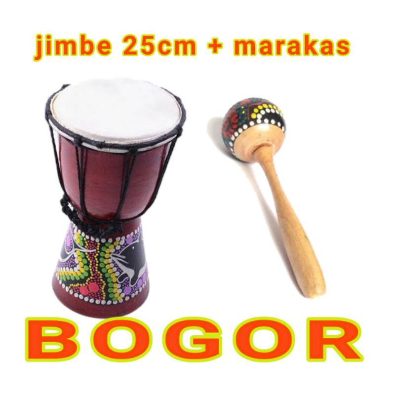 Jual Kendang Gendang Jimbe Djembe Dan Alat Musik Marakas Shopee Indonesia