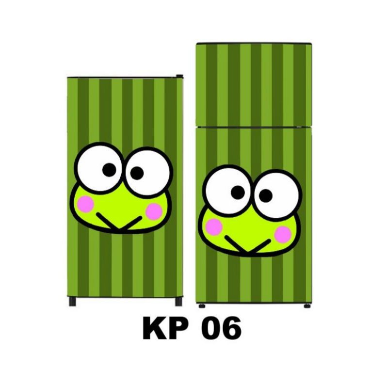 Jual STIKER KULKAS 1PINTU DAN 2 PINTU KEROPPI SERIES Shopee Indonesia