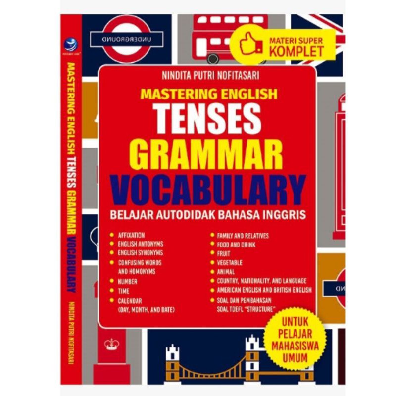 Jual Mastering English Tenses Grammar Vocabulary Shopee Indonesia