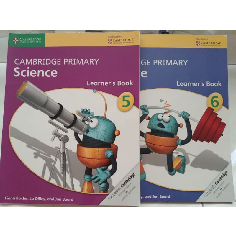 Jual Cambridge Primary Science Learner S Book 5 6 Fiona Baxter Shopee