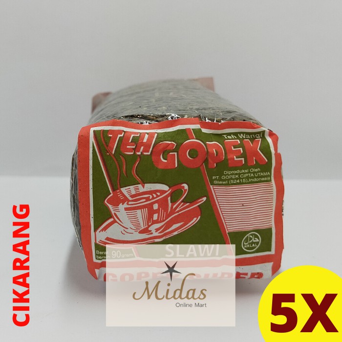 Jual Teh Gopek Super Kaca ONS 5 Pcs Shopee Indonesia