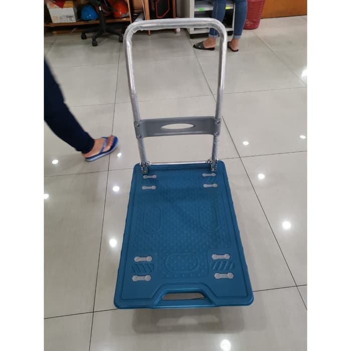 Jual Kenmaster Kg Troli Trolley Plastik Hand Truck Dorongan Lipat