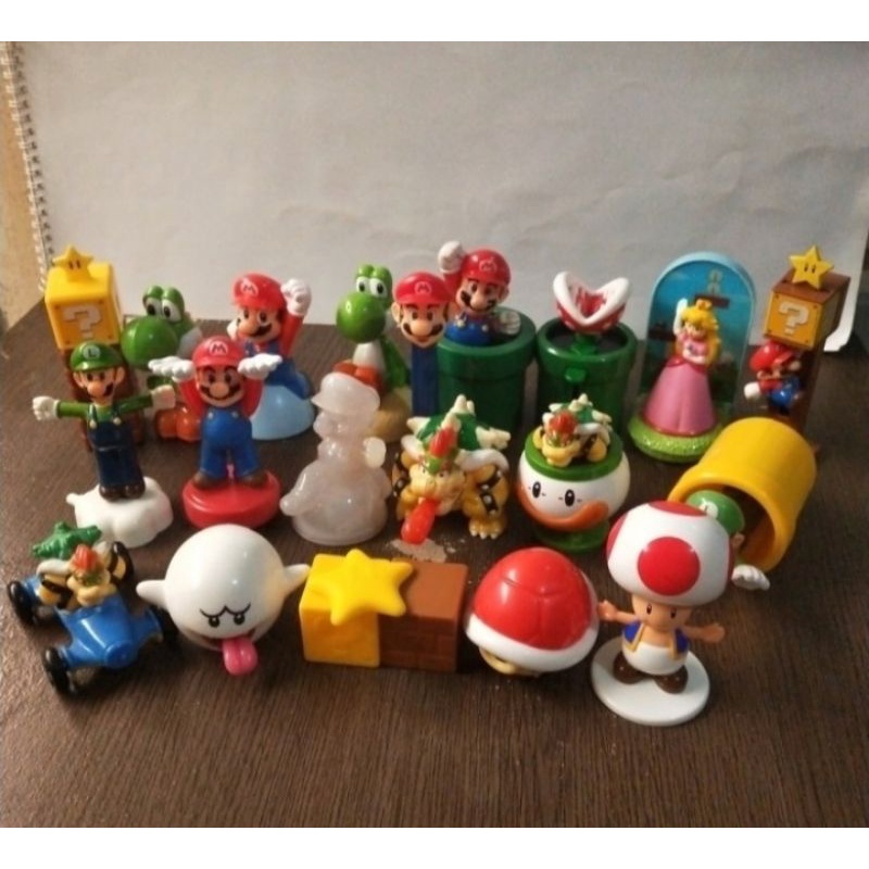 Jual Happy Meal McD Mario Bros Bulk Set Shopee Indonesia