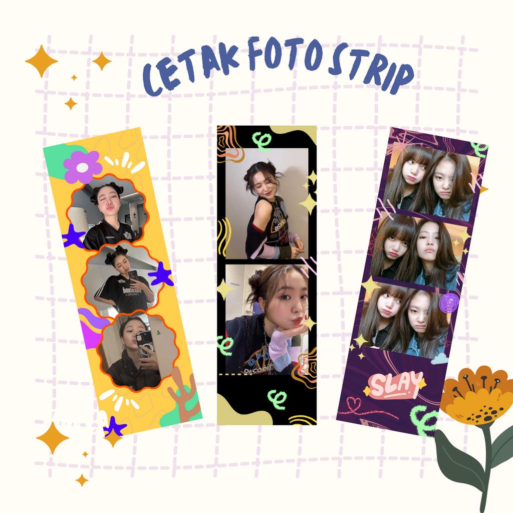 Jual Cetak Foto Strip Lucu Aesthetic Shopee Indonesia