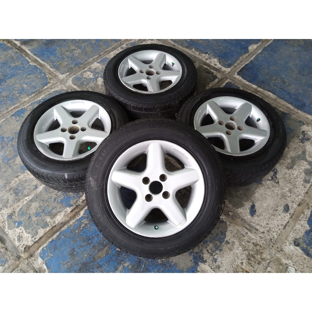 Jual Velg Dan Ban Mobil Bekas Racing Ring Pcd X Shopee Indonesia