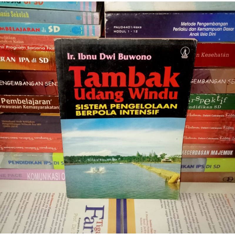 Jual ORIGINAL BUKU TAMBAK UDANG WINDU SISTEM PENGELOLAAN BERPOLA