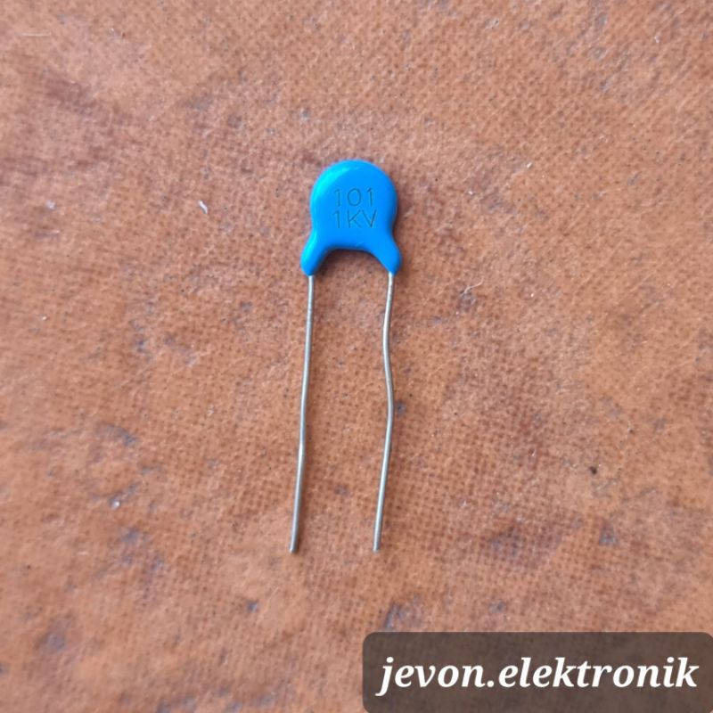 Jual Kapasitor Keramik Biru Pf Kv Kilo Volt Ceramic Capacitor