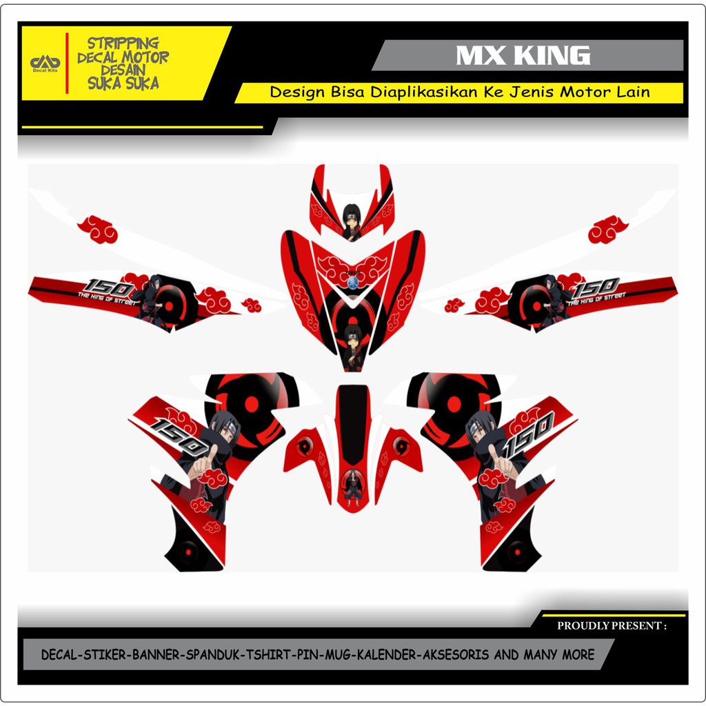 Jual Sticker Decal Motor Mx King Full Body Reed Shopee Indonesia