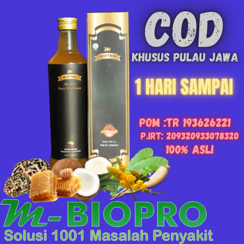 Jual Mbiopro M Biopro M Bio Pro Original Herbal Asli Obat Gerd Asam