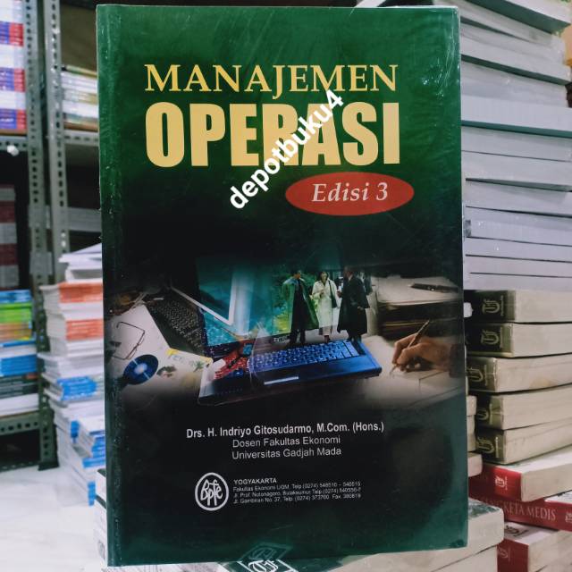 Jual Buku Original Manajemen Operasi Edisi Manajemen Operasi Edisi