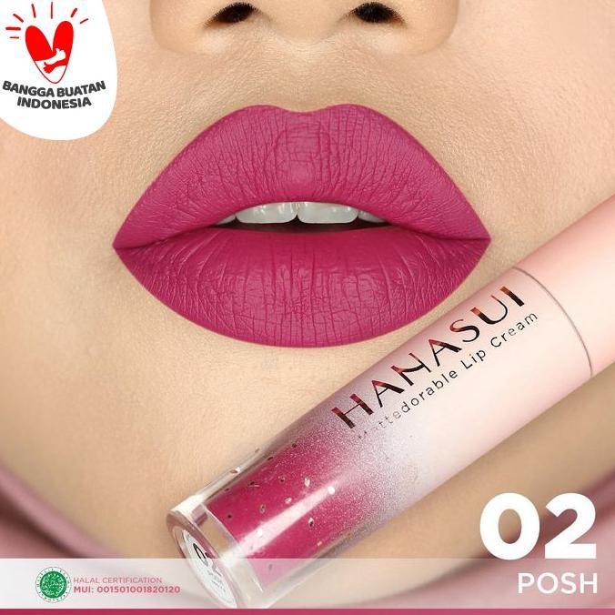 Jual Hanasui Mattedorable Lip Cream Boba Edition Tintdorable Lip