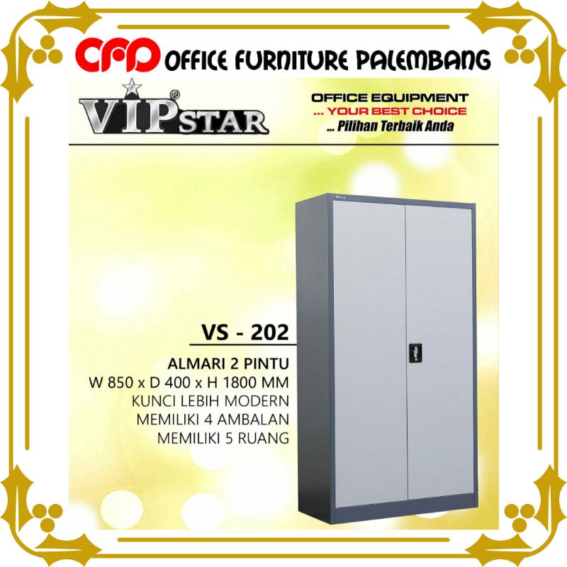 Jual Lemari Arsip Besi Vip Star Vs Lemari File Kantor Filling