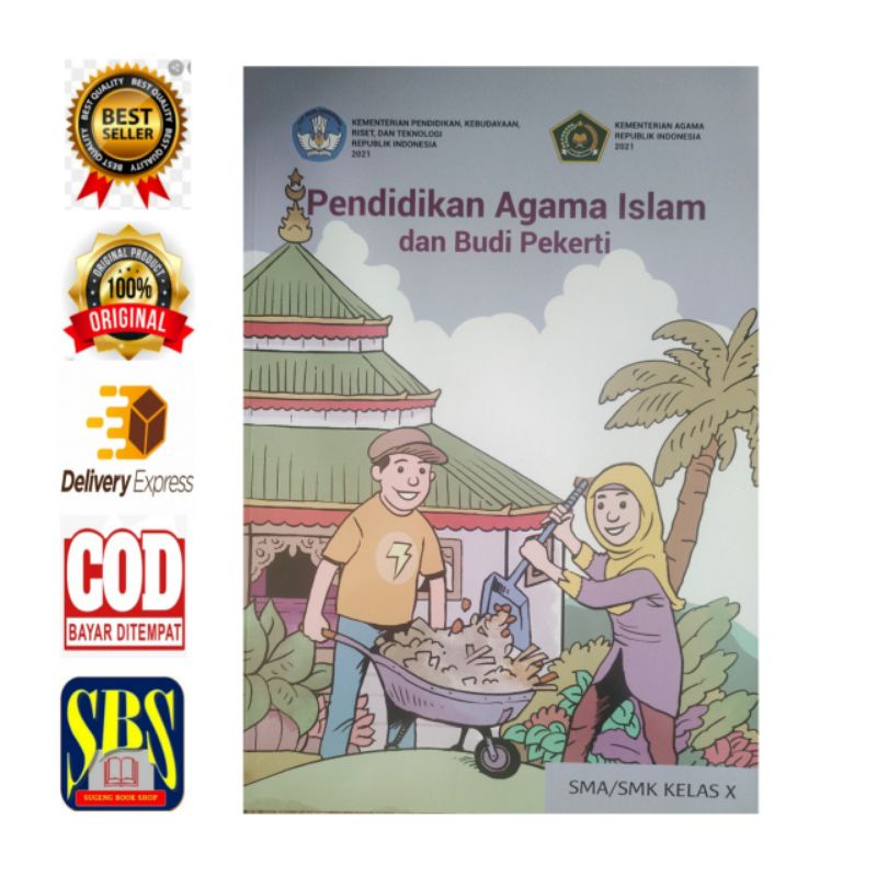 Jual Buku Pendidikan Agama Islam Dan Budi Pekerti Sma Smk Kelas X