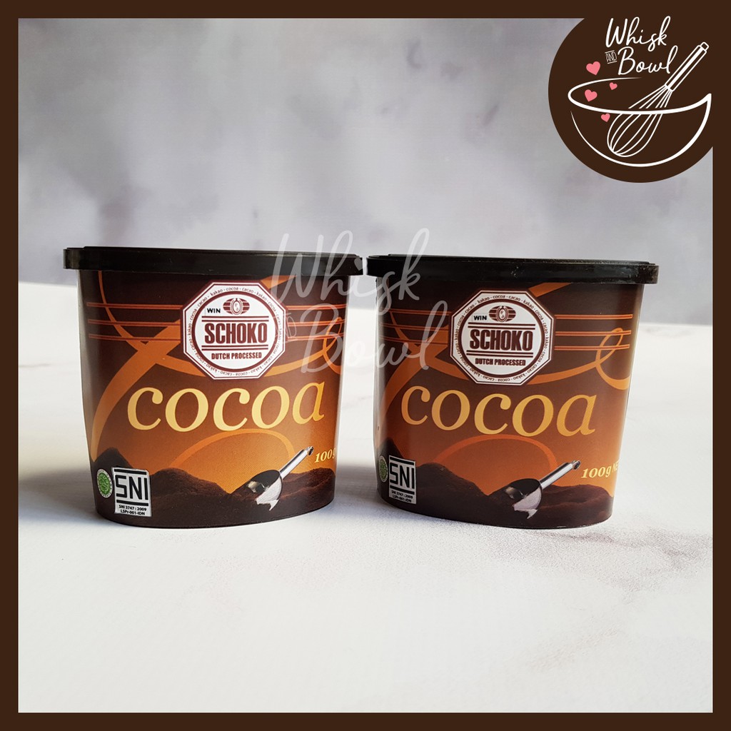 Jual Schoko Cocoa Powder Dutch Processed 100gr Shopee Indonesia