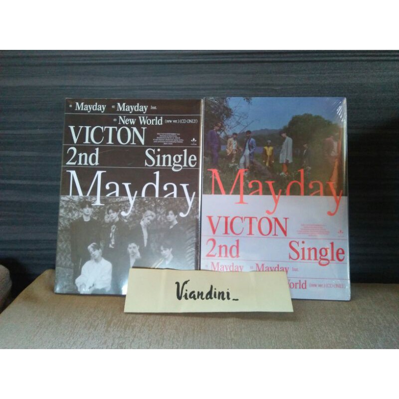 Jual READY STOCK VICTON MAYDAY 2nd Single Album Tanpa Poster