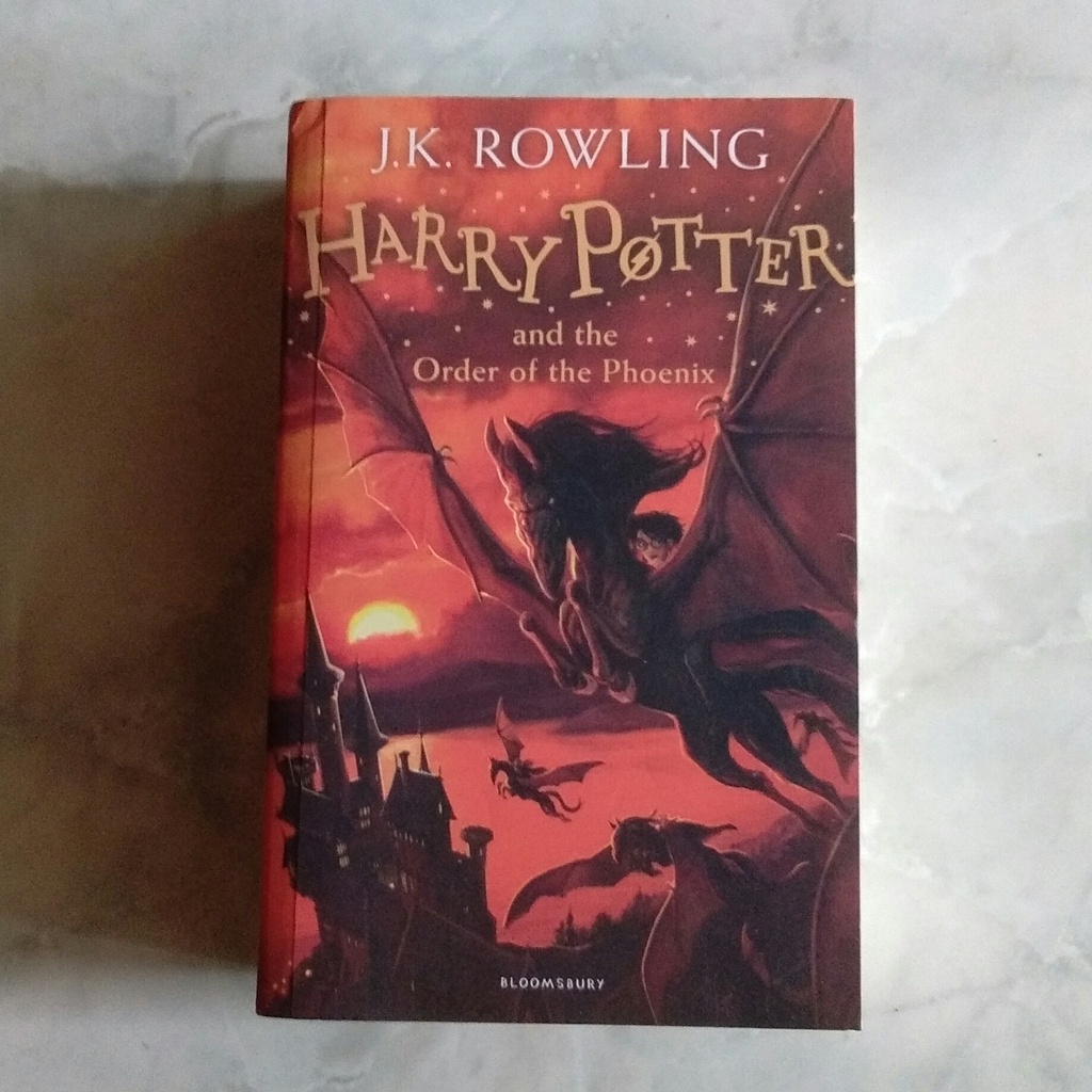 Jual PRELOVED Novel Harry Potter And The Order Of The Phoenix English