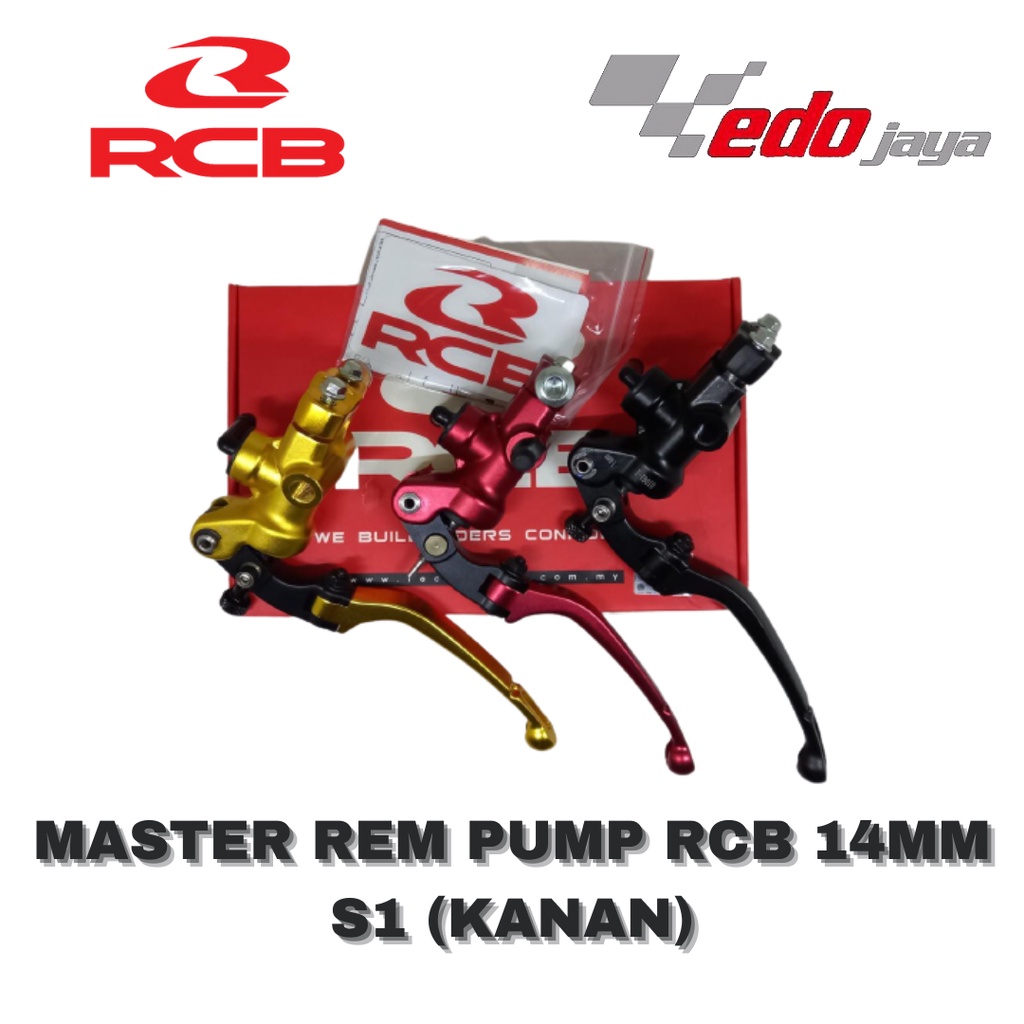 Jual Master Rem RCB Forged Master Brake Pump S1 14mm Shopee Indonesia