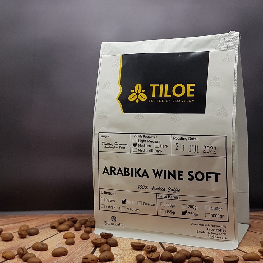 Jual Kopi Arabika Wine Puntang Haruman Bandung Jawa Barat Specialty