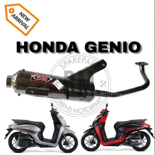 Jual Knalpot Racing Bobokan Honda Genio Tsugiki Honda Genio Csr