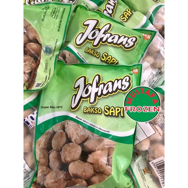 Jual Jofrans Bakso Sapi 200 Gr 20btr Shopee Indonesia