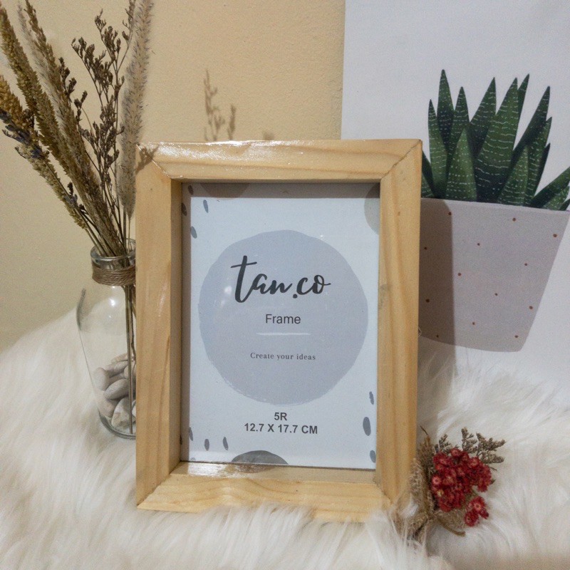 Jual FRAME FOTO BINGKAI FIGURA KAYU JATI BELANDA 5R 13x18cm Shopee