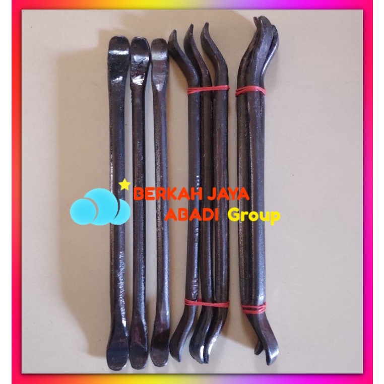 Jual Alat Cukit Pencongkel Cukil Ban Motor Besi 12mm Full 3pcs Shopee