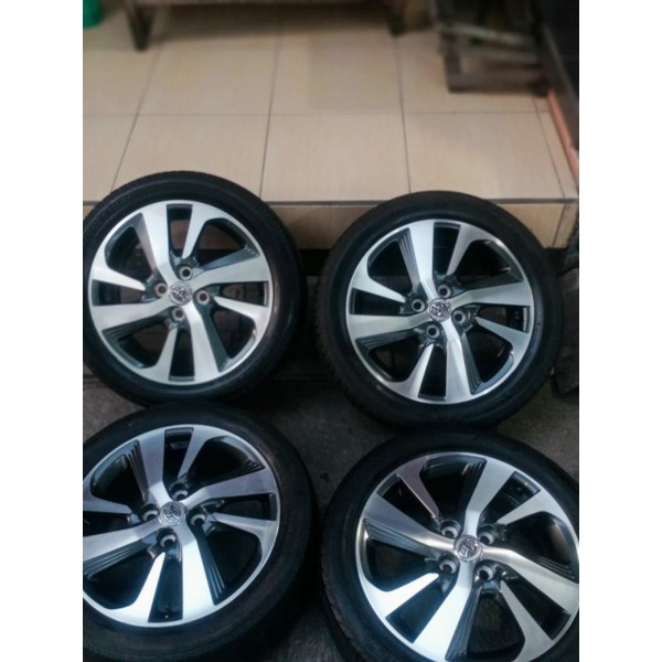 Jual Velg Yaris Trd R16 Original Tanpa Ban Shopee Indonesia