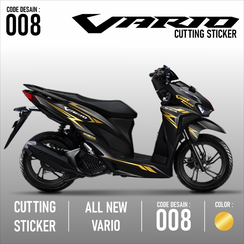 Jual Cutting Sticker Vario 150 125 Aksesoris Motor Stiker Honda