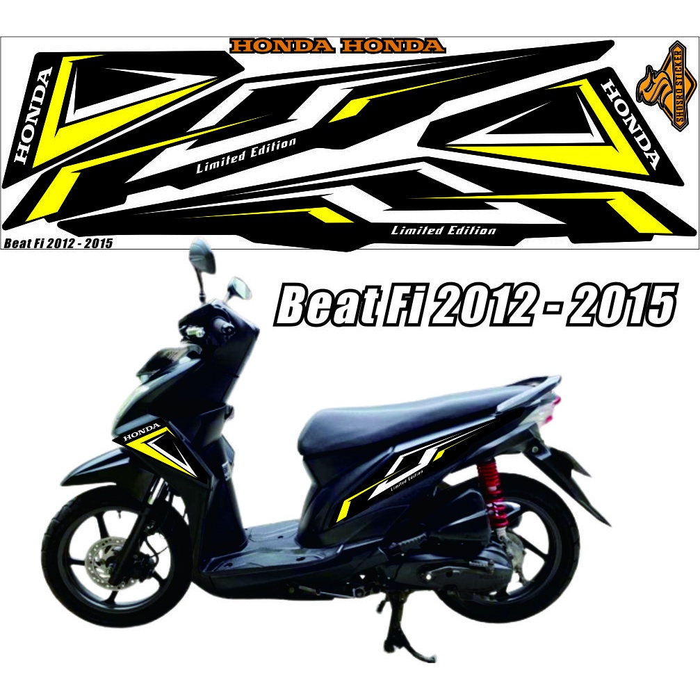 Jual Striping Motif Sticker Striping Variasi Cod Honda Beat Fi