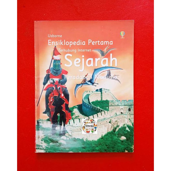 Jual Buku Ensiklopedia Pertama Sejarah Peradaban Manusia Usborne