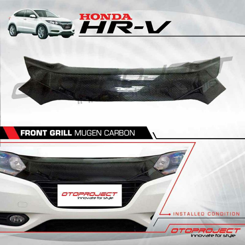 Jual Grill Honda Hrv Mugen Style Front Grill Hrv Mugen Carbon