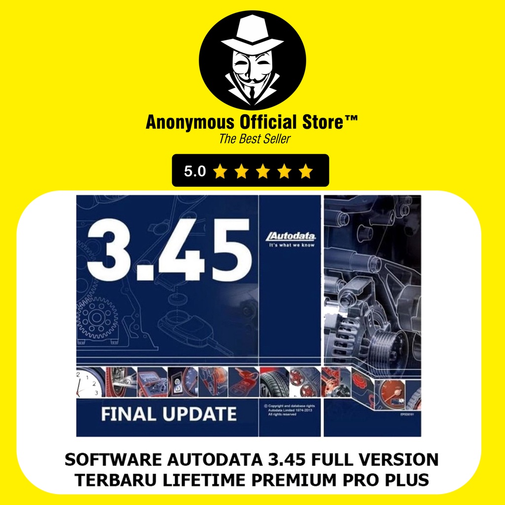 Jual Program Autodata Auto Data Pro Full Version Lifetime