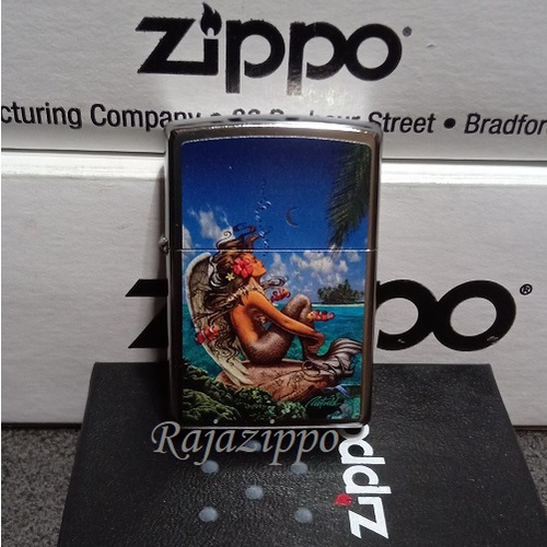 Jual Zippo Original USA 49688 Rick Rietveld Street Chrome Lifetime