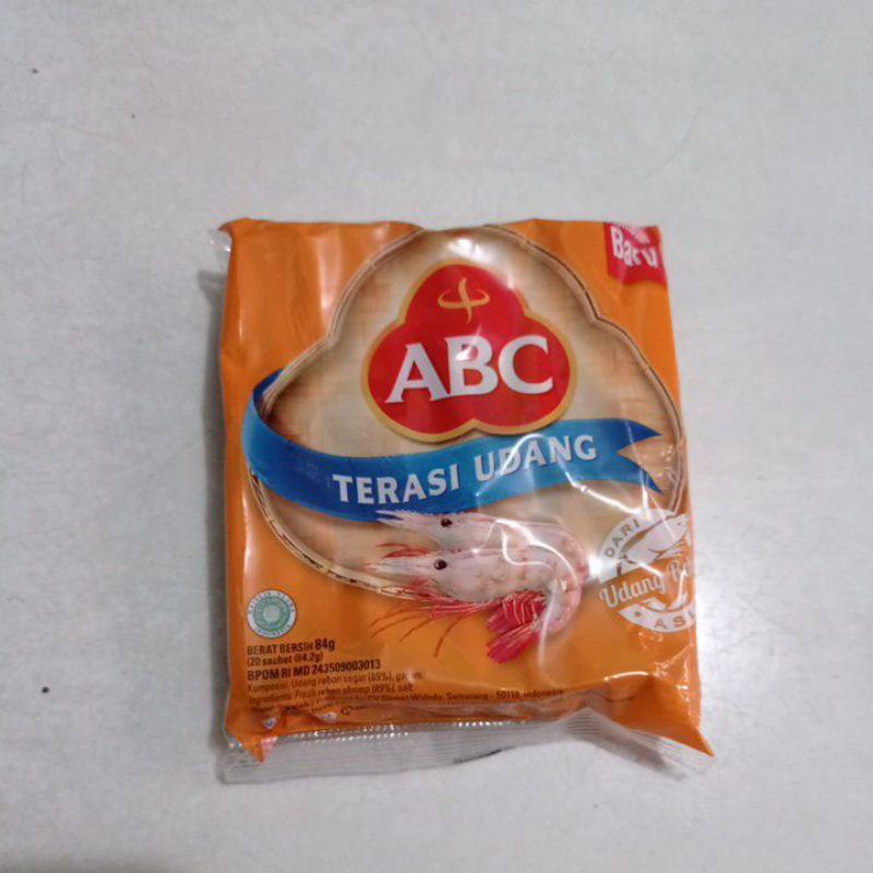 Jual ABC Terasi Udang Isi 20sachet Shopee Indonesia