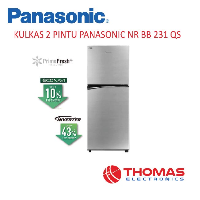 Jual Kulkas Pintu Inverter Panasonic Nr Bb Qs Garansi Resmi