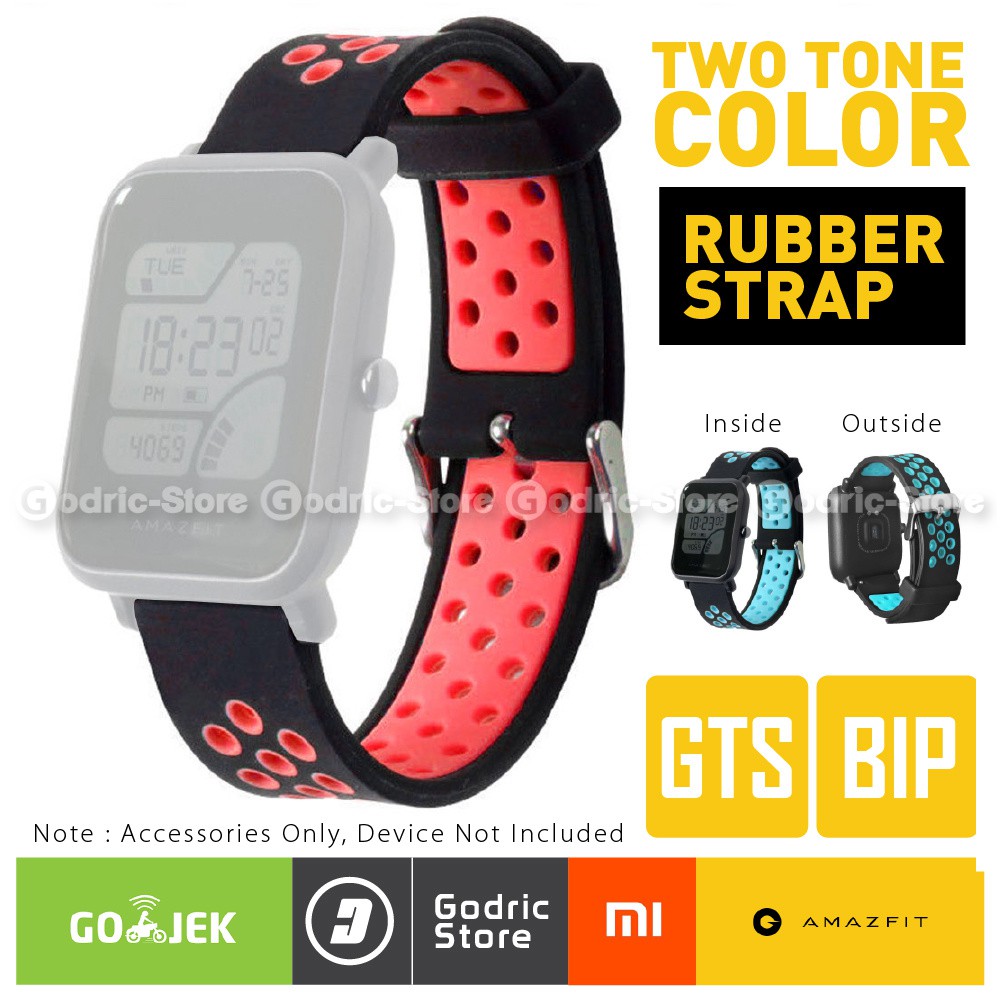 Jual Silikon Strap For Amazfit GTS 4 3 2 1 BIP U LITE GTR 42MM