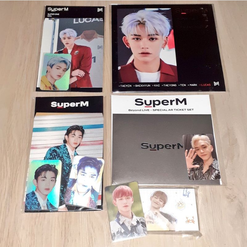 Jual SuperM Lucas Official Photocard Hologram Standee Set Jopping