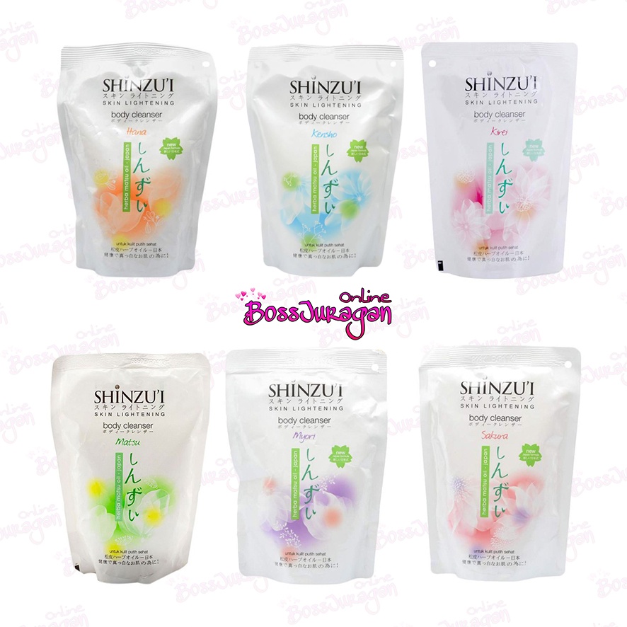 Jual BOSS SHINZUI Body Cleanser 420ml Sabun Cair Shinzui Skin