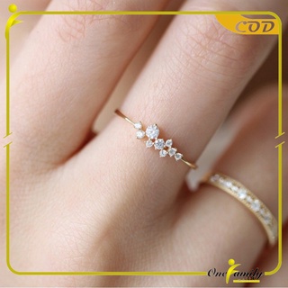 Jual ONE K86 Cincin Wanita Diamond Fashion Korea Cincin Bentuk Hati