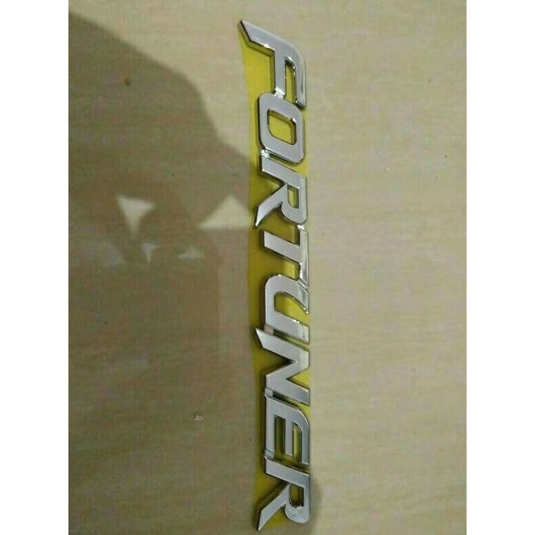 Jual Emblem Hiasan Logo Tulisan Fortuner Original Shopee Indonesia