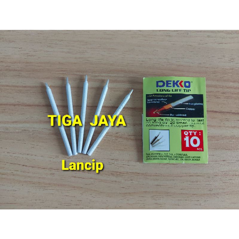 Jual Ujung Mata Tip Kristal Solder Deko Dekko W W Lancip Runcing