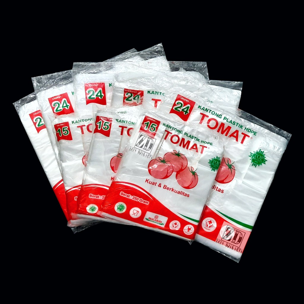 Jual Kantong Kresek Bening Tomat Kantong Plastik Hd Tomat 250gram