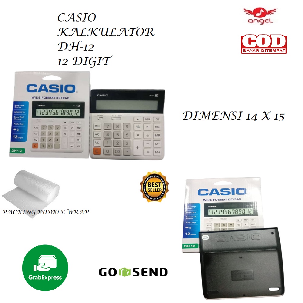 Jual Casio Calculator Dh Kalkulator Dh We Original Dagang Tombol