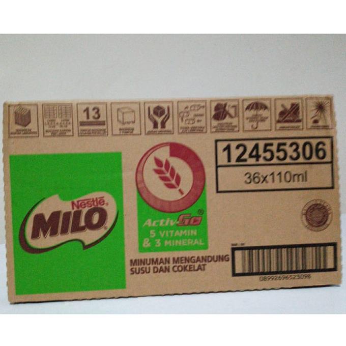 Jual Susu Milo Kotak Coklat Active Go Uht Ukuran Ml Menjadi