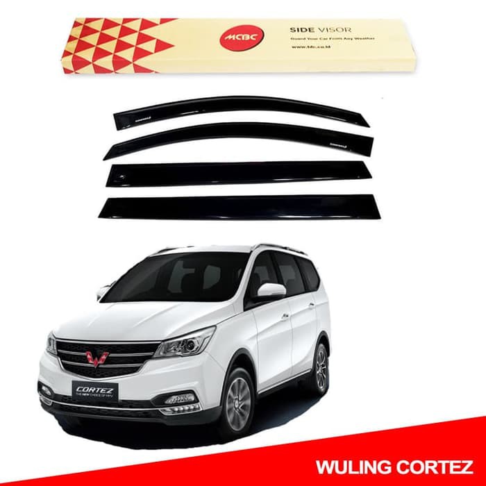 Jual Talang Air Mobil Wuling Alvez Original MCBC Warna Diamond Black