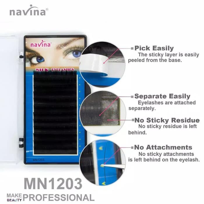 Jual Navina Eyelash Extension Bulu Mata Tanam Bulu Mata Palsu D D