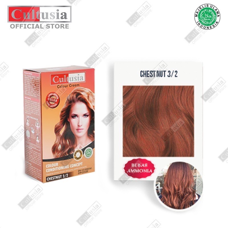 Jual Semir Rambut Cultusia Cultusia Hair Color Cultusia Pewarna