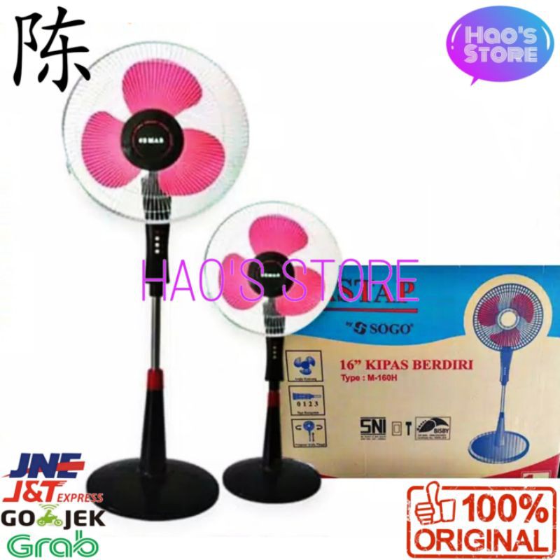 Jual Kipas Angin Berdiri Stand Fan Murah Standfan Mastap 16 Inch M