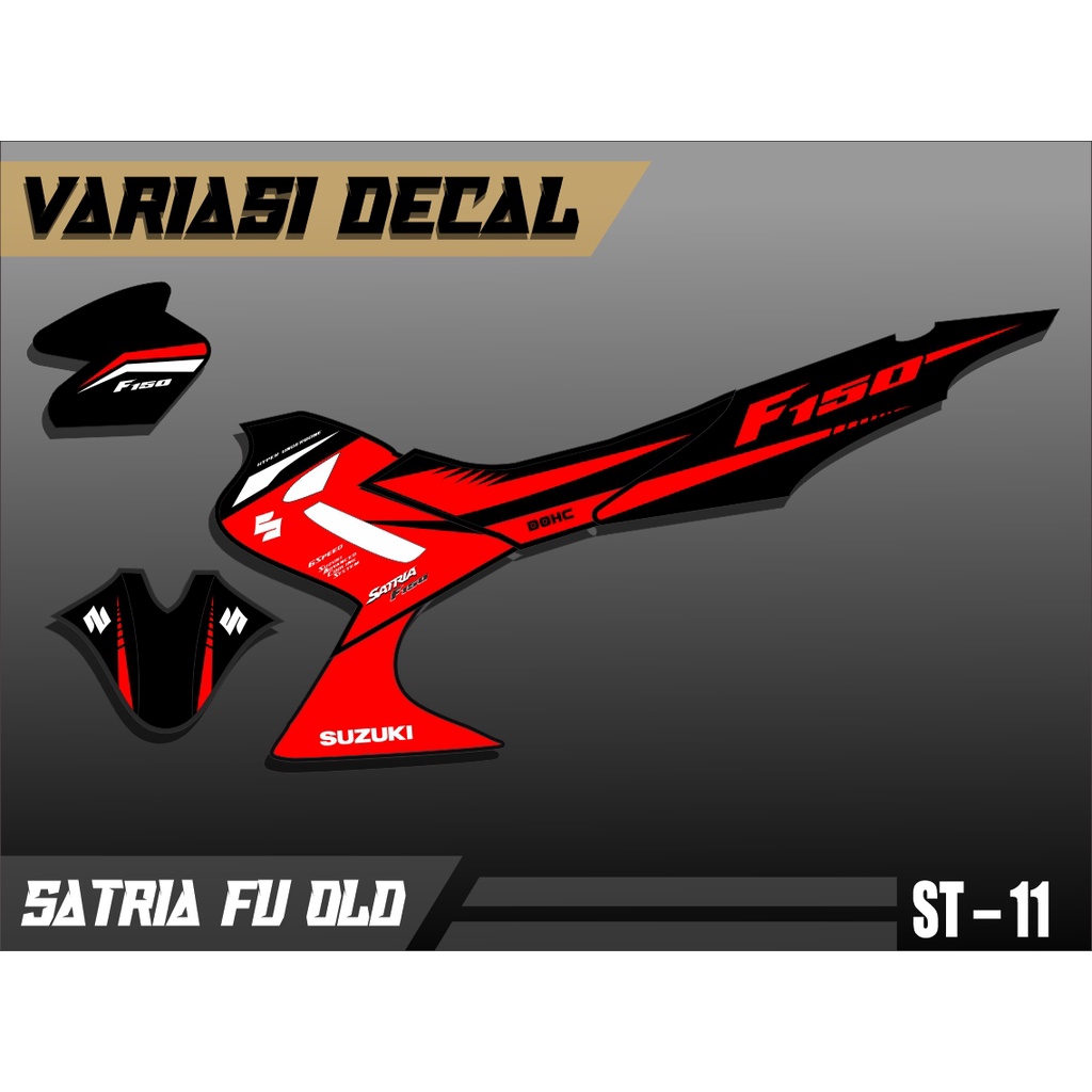 Jual Decal Fullbody Satria Fu Old Satria Barong Livery Krt Stock